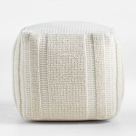 Pampas Textured Pouf