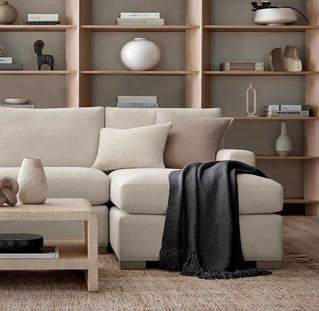 effortlessly match your sofa with neutral tones