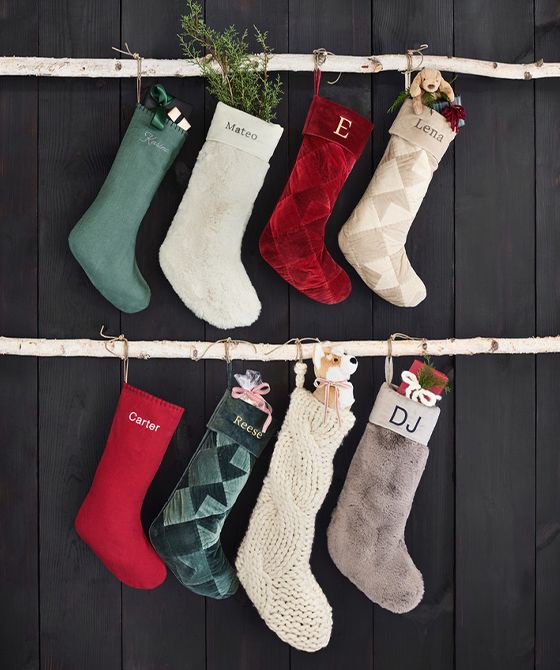 personalize stockings for the whole family