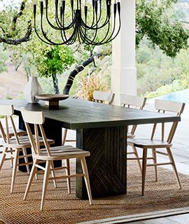 dining tables: start at $479