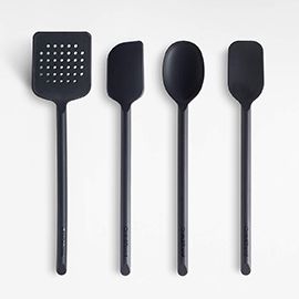 Crate & Barrel Silicone Utensils, Set of 4