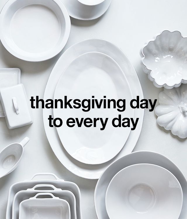 classic thanksgiving whiteware