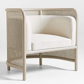 fields natural accent chair