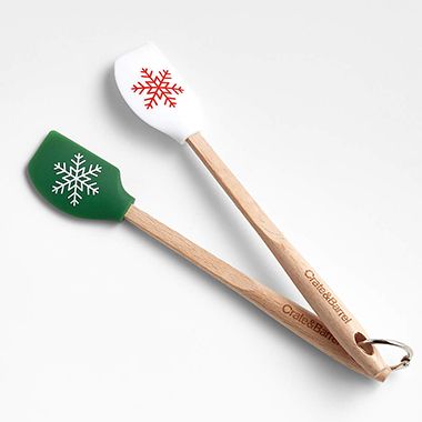 Holiday Cheer Mini Spatulas, Set of 2