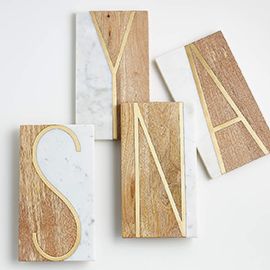 Monogrammed Serving Boards