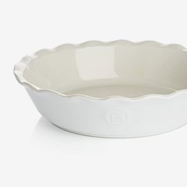 Emile Henry Modern Classic Sugar White Pie Dish