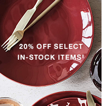 20% off select in-stock items