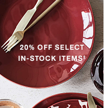 20% OFF SELECT IN-STOCK ITEMS