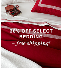 30% off select bedding