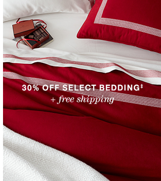 30% off select bedding