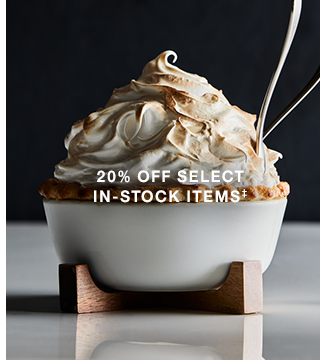 20% off select in-stock items