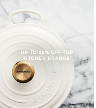 up to 30% off top kitchen brands