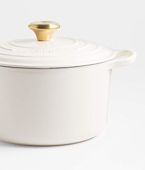 Le Creuset® Deep 5.25-Qt. Cream Dutch Oven