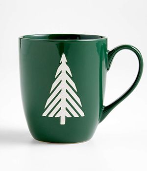 Forest Green Holiday Mug