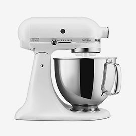 KitchenAid® Artisan® Series Matte White 5-Quart Tilt-Head Stand Mixer