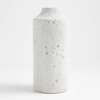 Ema Ceramic White Vase