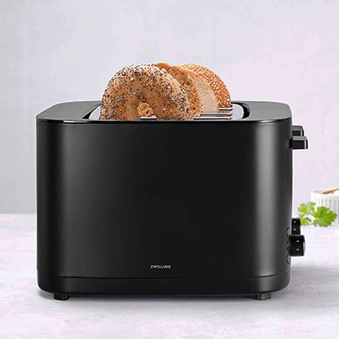 ZWILLING® Enfinigy Matte Black 2-Slice Toaster