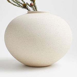 Jimena Natural Round Vase