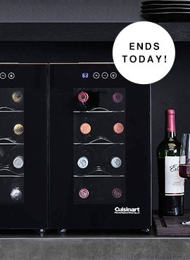 20% off Cuisinart® Private Reserve® 16-Bottle Dual Zone Wine Fridge‡