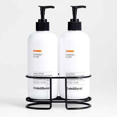 Orange + Clove Hand Soap & Lotion 3-Piece Kitchen Set