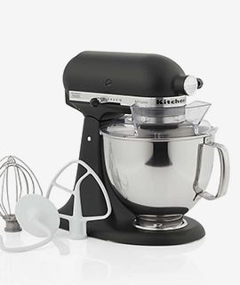 KitchenAid ® Artisan® Series Matte Black 5-Quart Tilt-Head Stand Mixer