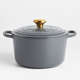 Le Creuset® Deep 5.25-Qt. Graphite Enameled Cast Iron Dutch Oven