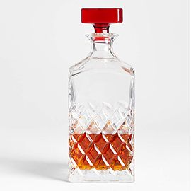 Hatch Decanter with Red Stopper