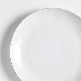 Marin White Coupe Dinner Plate