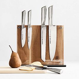 Schmidt Brothers Stainless Steel 10-Piece Knife Block Set