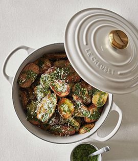 parmesan pesto potatoes