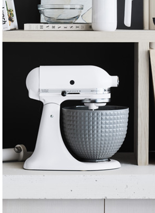 exclusive: KitchenAid studded ceramic mixing bowl