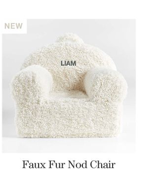 Faux Fur Nod Chair