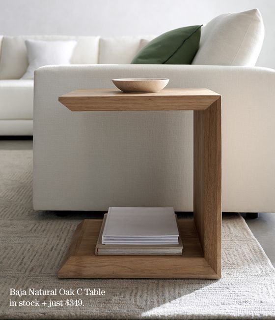 pair it with an accent table