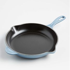 Le Creuset Classic 9" Chambray Blue Enameled Cast Iron Skillet