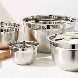 4-Piece Stainless Steel Bowls