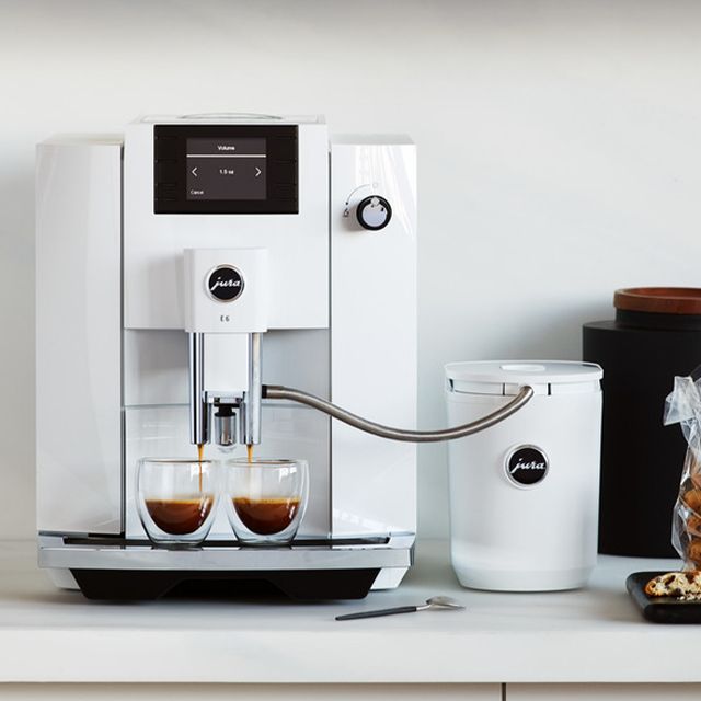 Jura E6 Piano White Espresso Machine