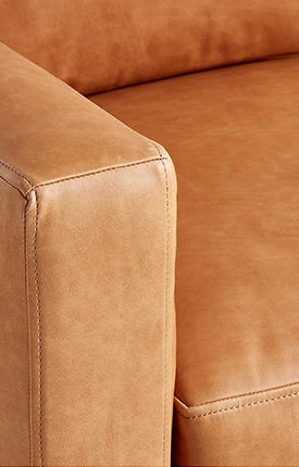 barrett II leather accent chair