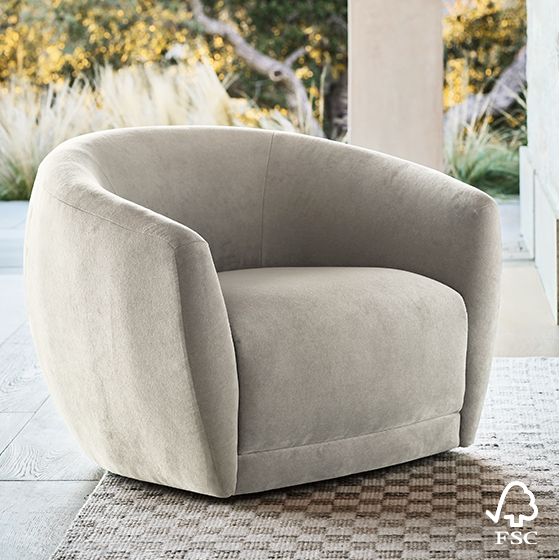 valen swivel accent chair