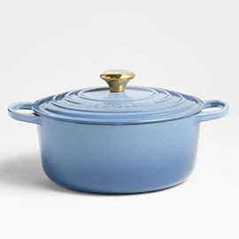 Le Creuset® Signature 5.5-Qt. Chambray Cast Iron Dutch Oven