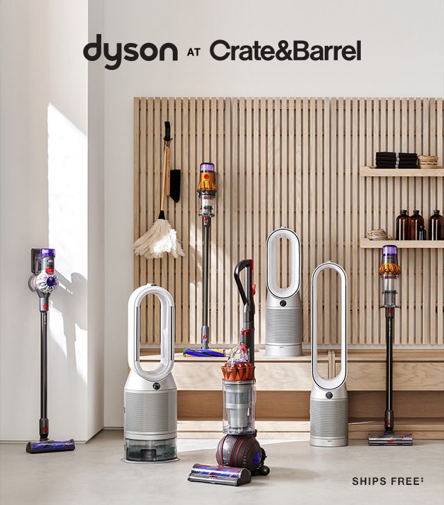 introducing dyson at Crate&Barrel