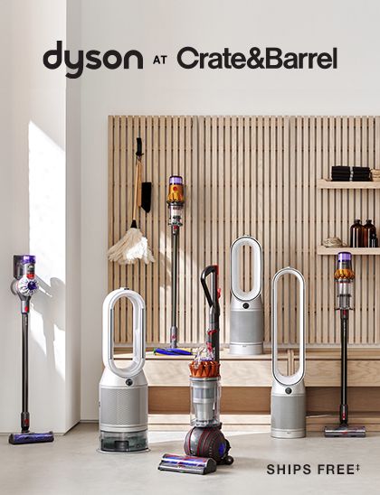 introducing dyson at Crate&Barrel