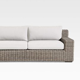 Abaco Outdoor Sofa with Sunbrella Cushions