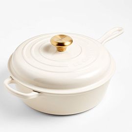 Le Creuset® 3.75-Qt. Cream Signature Cassadou