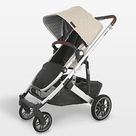 UPPAbaby® Cruz V2 Declan Oat Mélange Reclining Baby Stroller