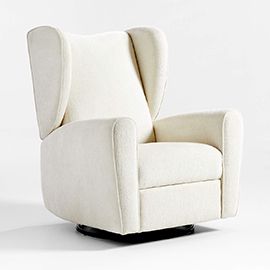 Seesaw Cream Power Recliner Chair