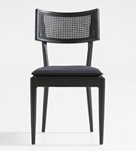 Libby Black Cane Dining Chair