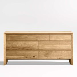 Baja White Oak Wood Dresser