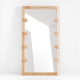 Stilt Floor Mirror