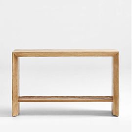 Baja Natural Oak Console Table