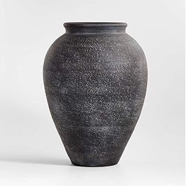 Ophelia Matte Black Vase